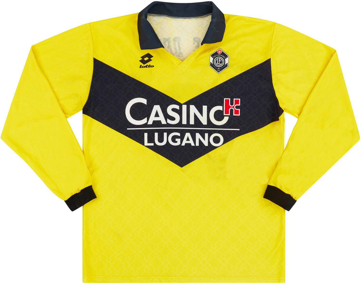 Lugano Cup Shirt football shirt 1993. Sponsored by Bic