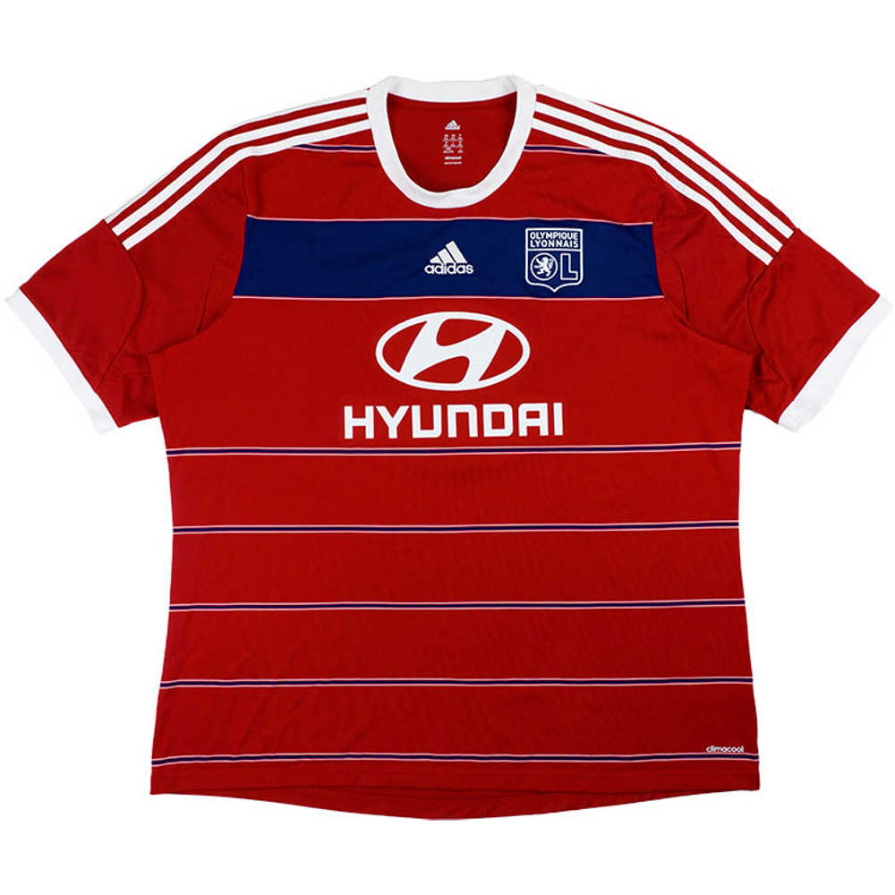 2013-14 Lyon Away Shirt (Excellent) XL 