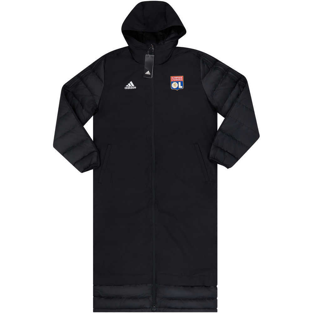 2020-21 Lyon Adidas Long Winter Bench Jacket *BNIB*