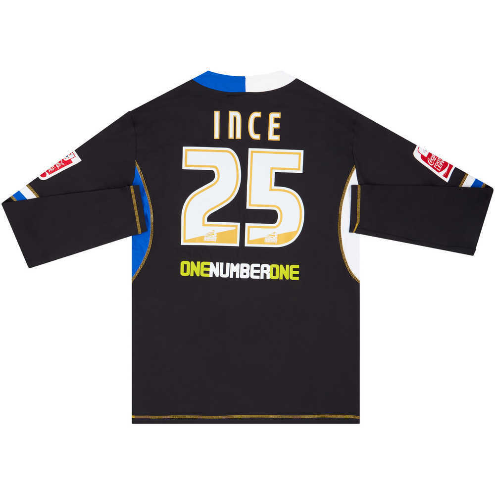 2006-07 Macclesfield Town Match Issue Away L/S Shirt Ince #25