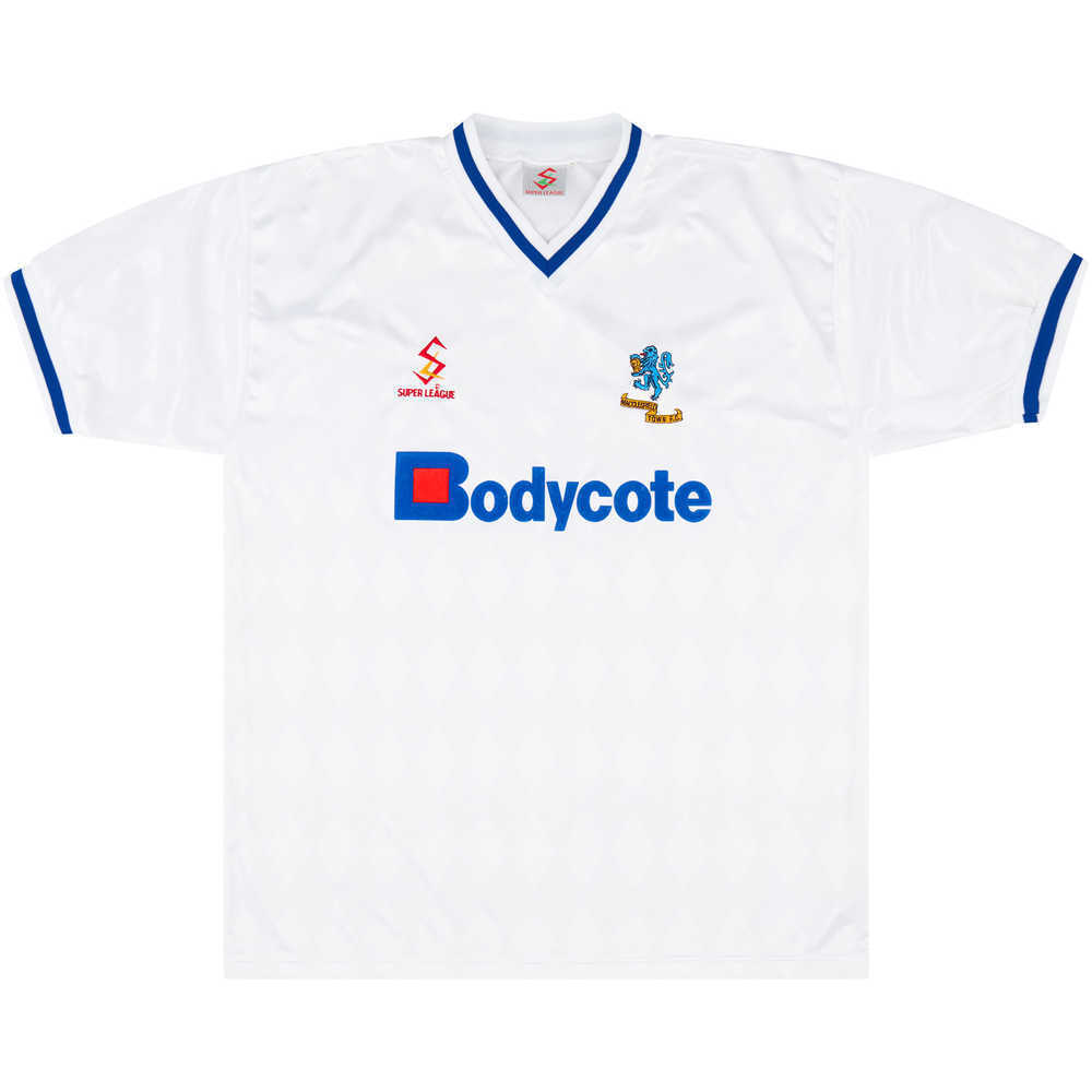 1998-99 Macclesfield Town Away Shirt *Mint* XL