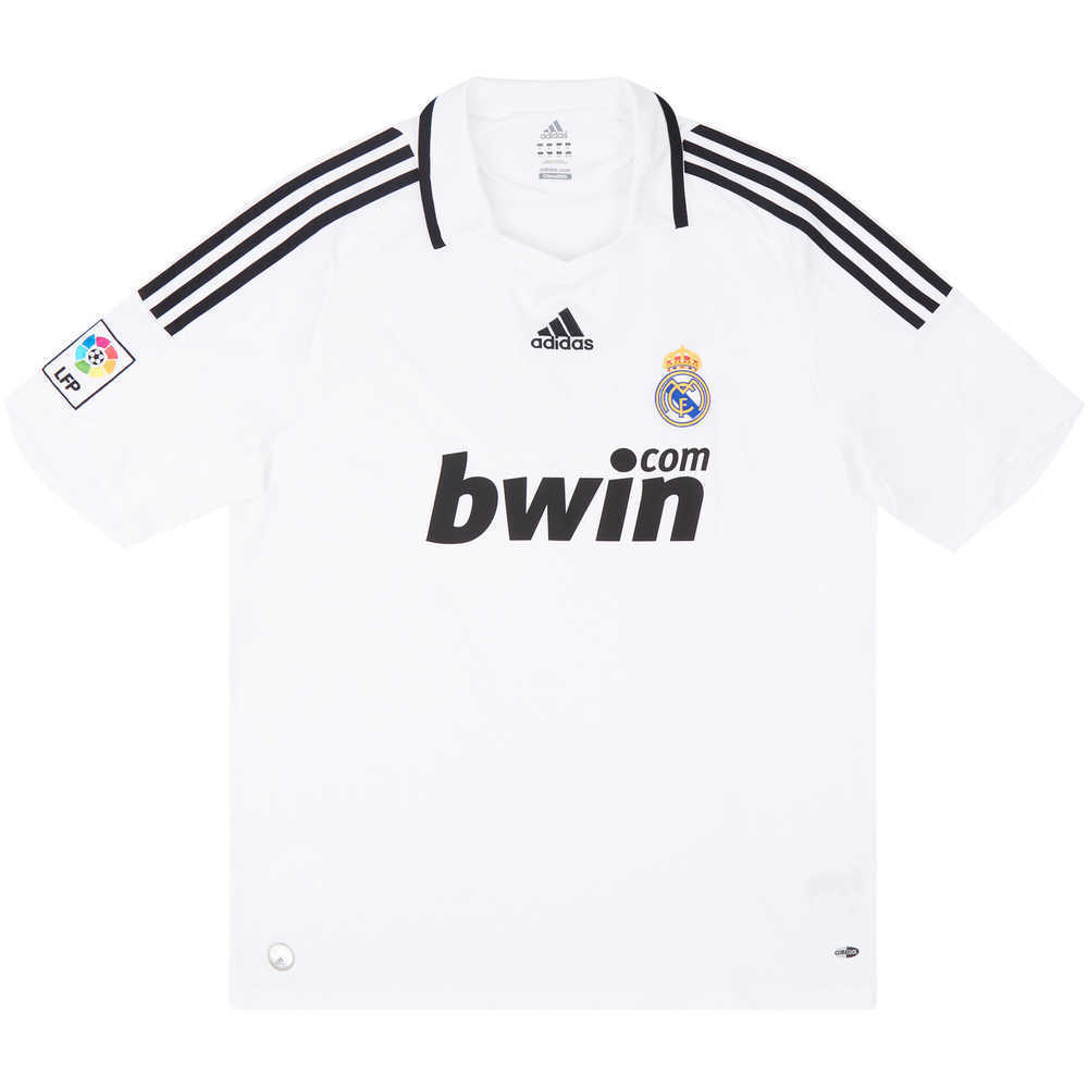 2008-09 Real Madrid Home Shirt (Very Good) XXL