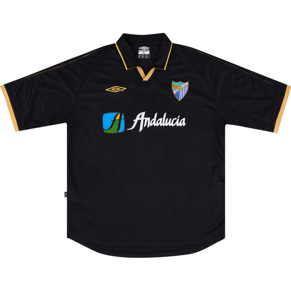 2002-03 Malaga Away Shirt (Very Good) XL