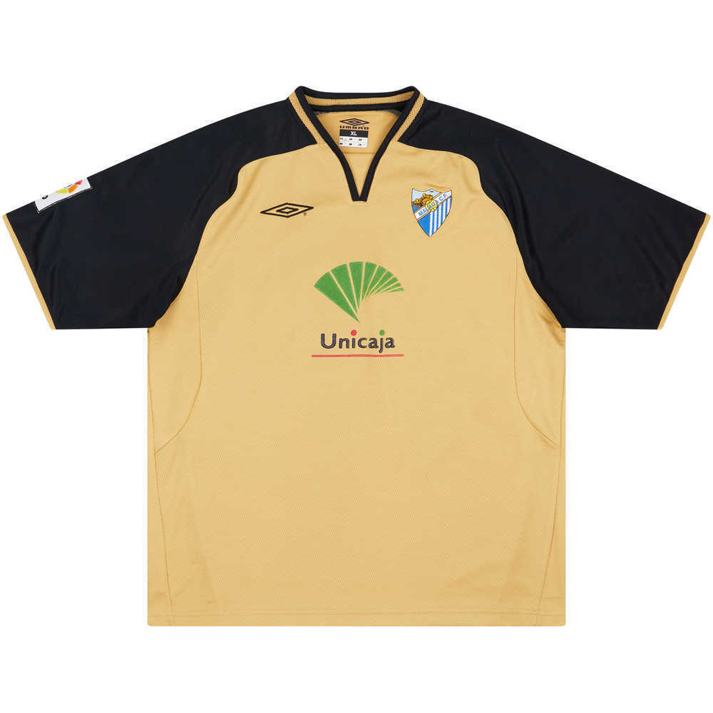 2005-06 Malaga Match Issue Away Shirt #19