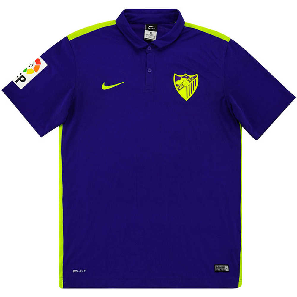 2015-16 Malaga Away Shirt (Excellent) L