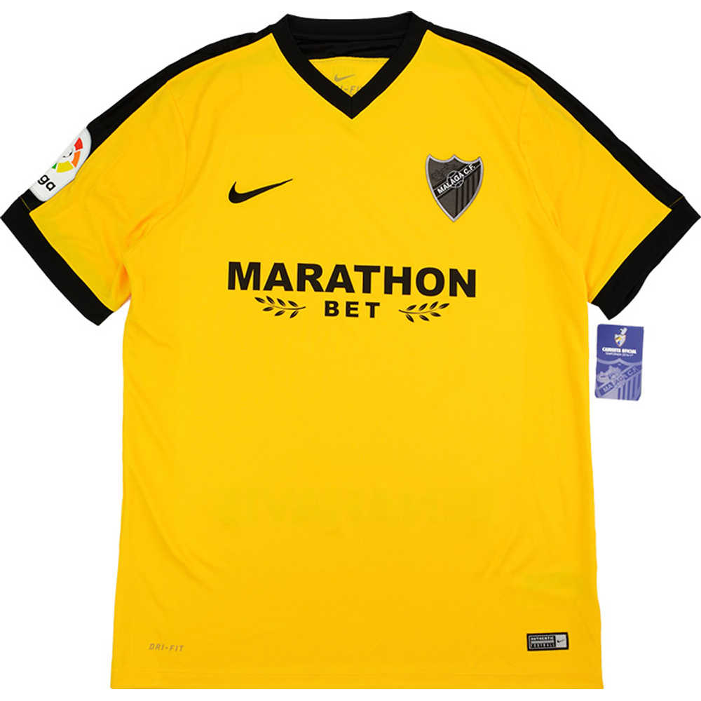 2016-17 Malaga Away Shirt *w/Tags* XXL