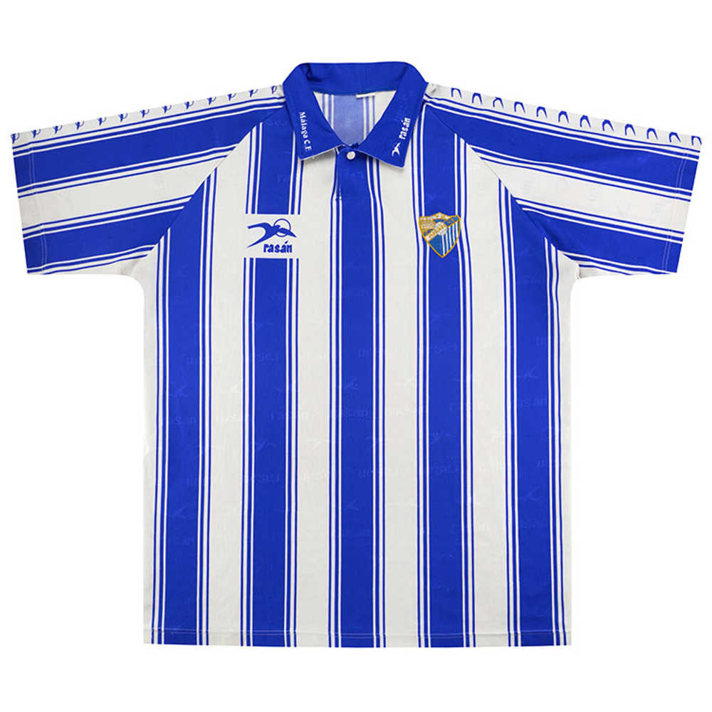 1995-96 Malaga Home Shirt (Excellent) XL