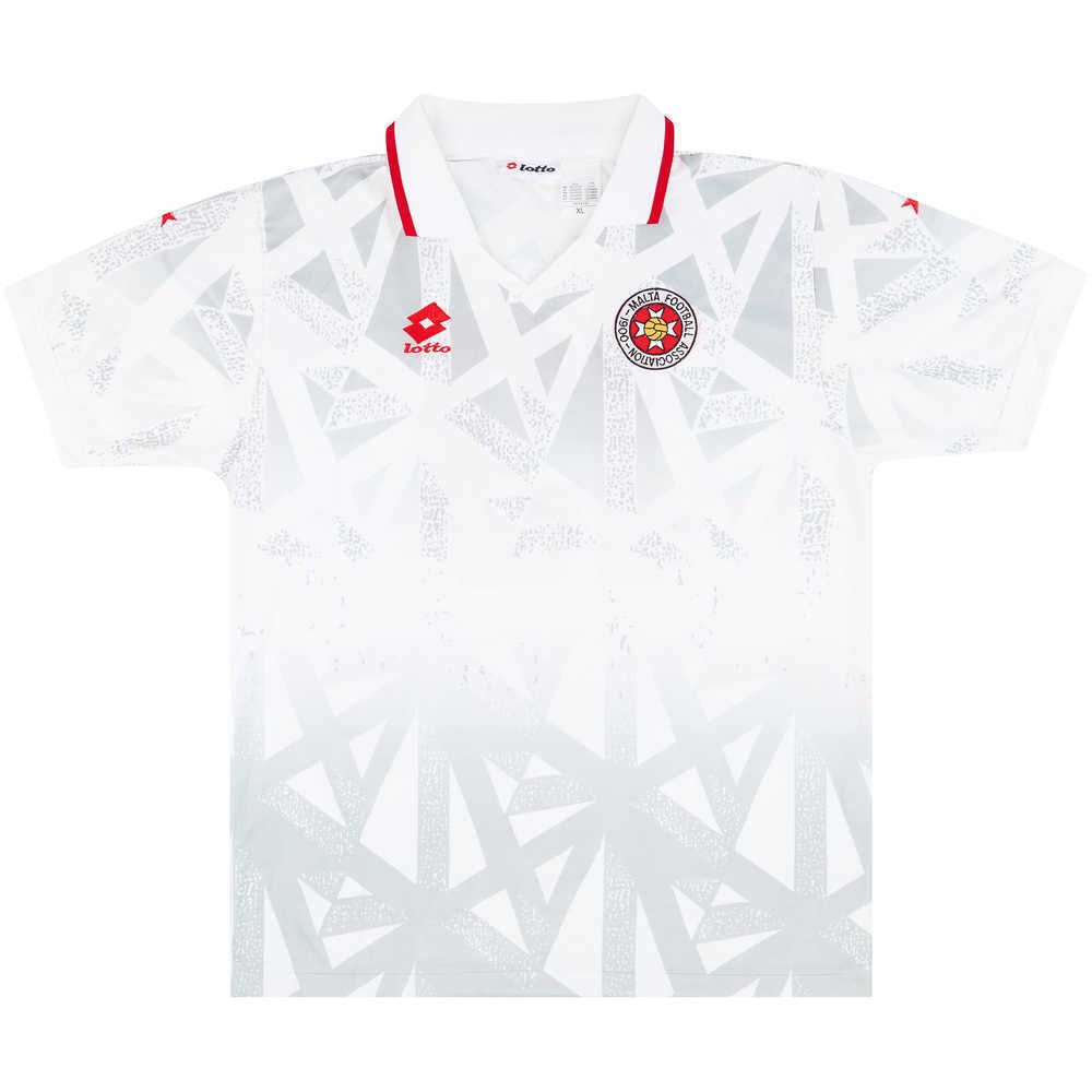 1995-97 Malta Match Issue Away Shirt #13
