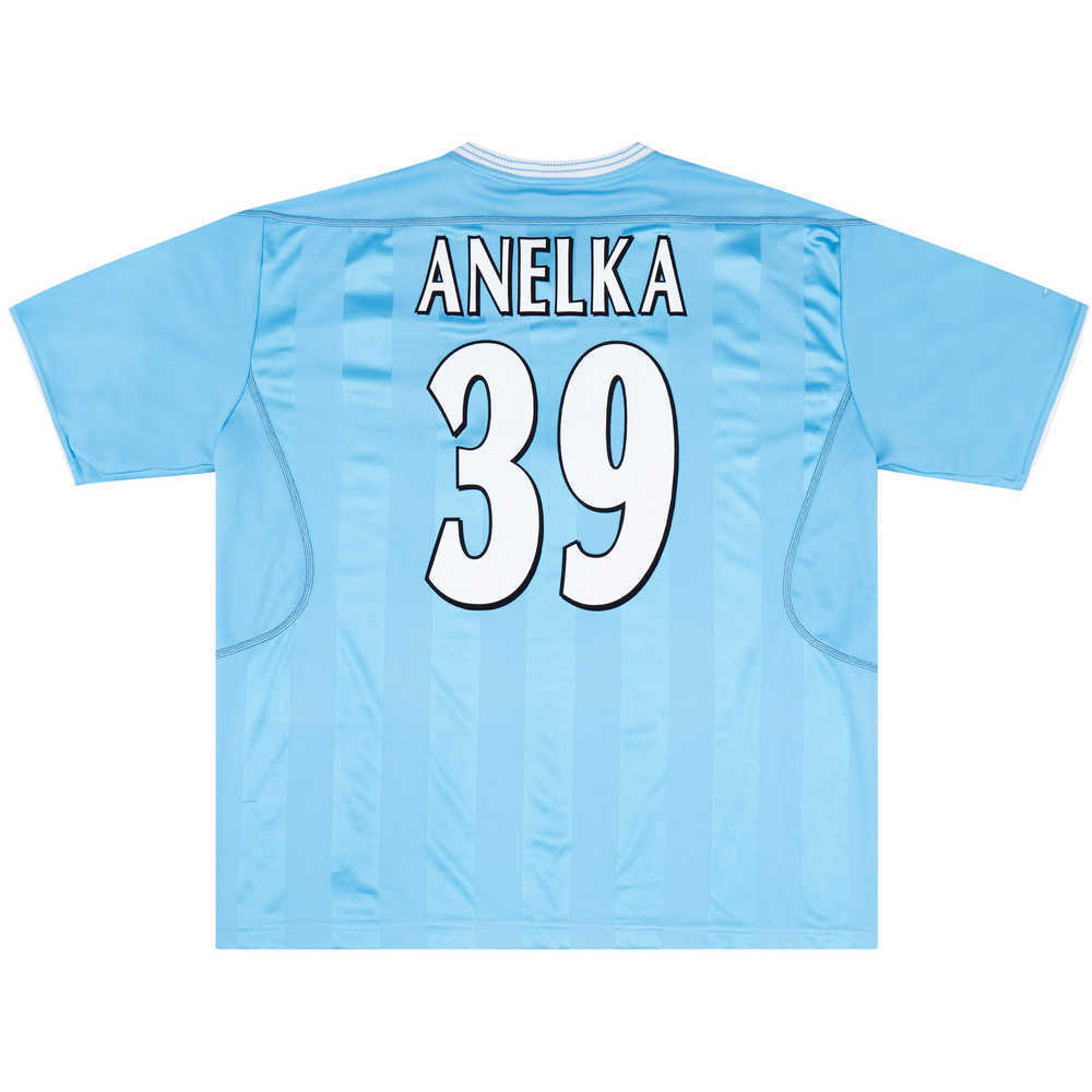 2003-04 Manchester City Home Shirt Anelka #39 (Excellent) XL