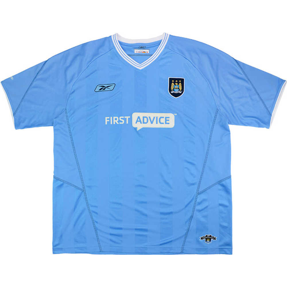 2003-04 Manchester City Home Shirt (Good) L