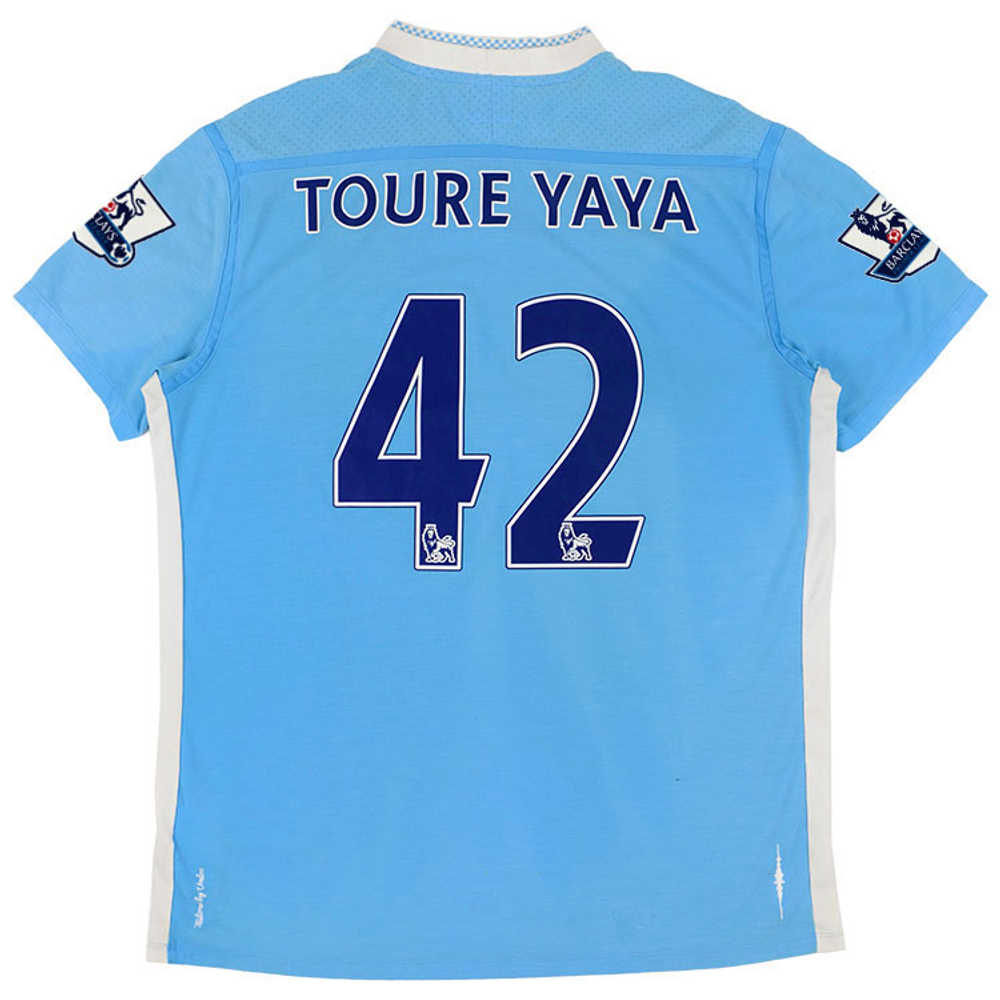 2011-12 Manchester City Home Shirt Toure Yaya #42 *w/Tags* 3XL