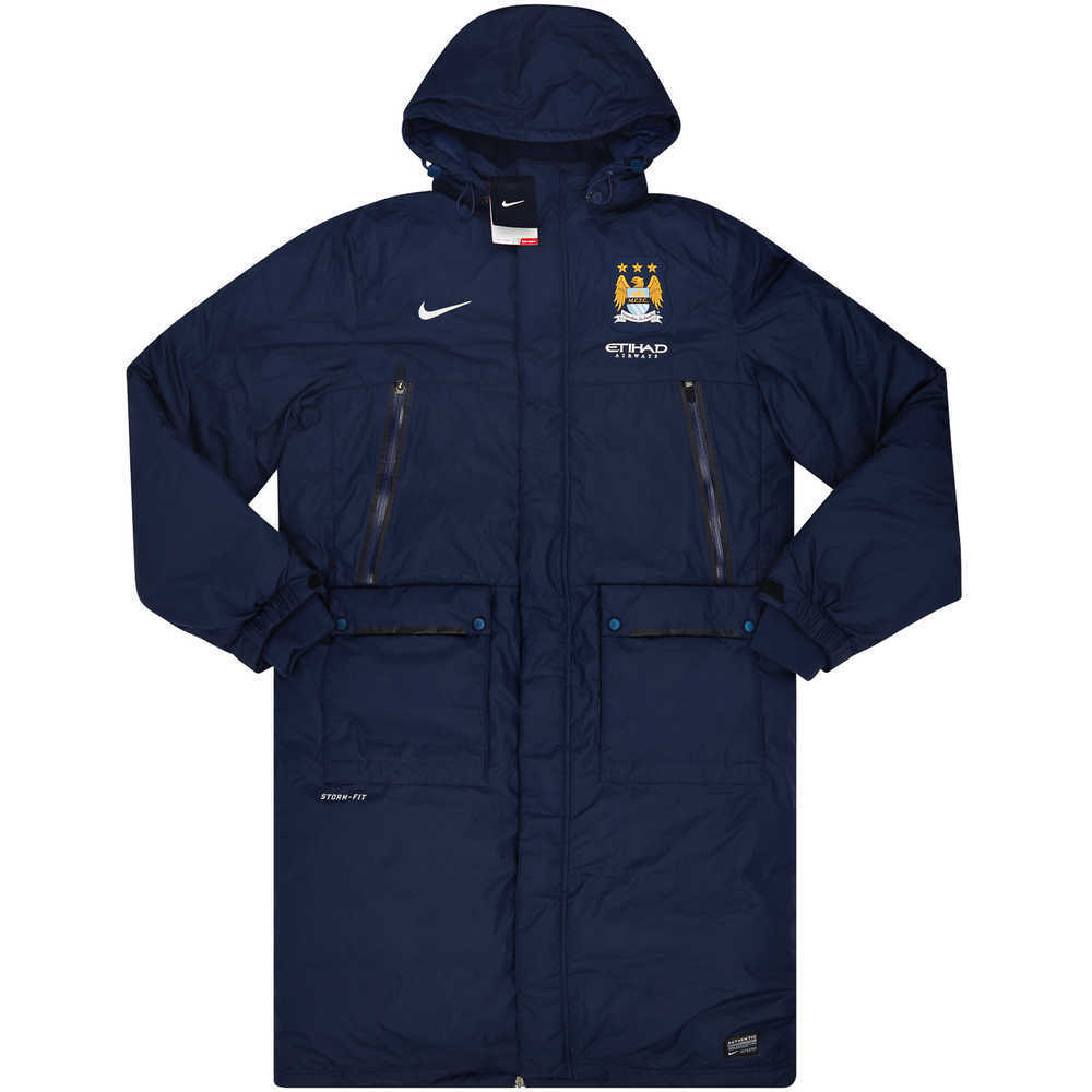 2013-14 Manchester City Player Issue Padded Jacket *w/Tags* XXL