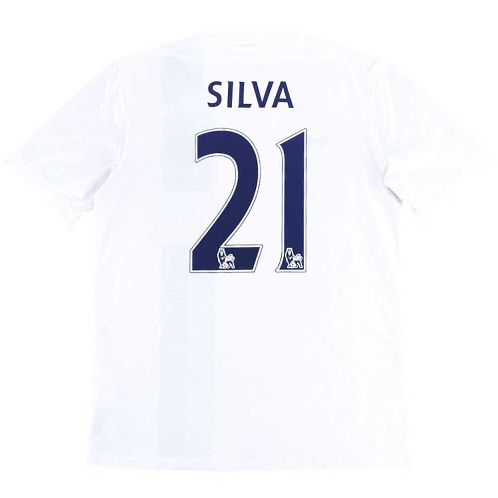 2013-14 Manchester City Third Shirt Silva #21 (Excellent) S