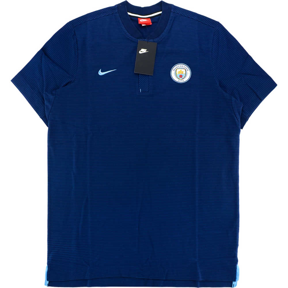 2017-18 Manchester City Pre-Match Polo T-Shirt *BNIB*