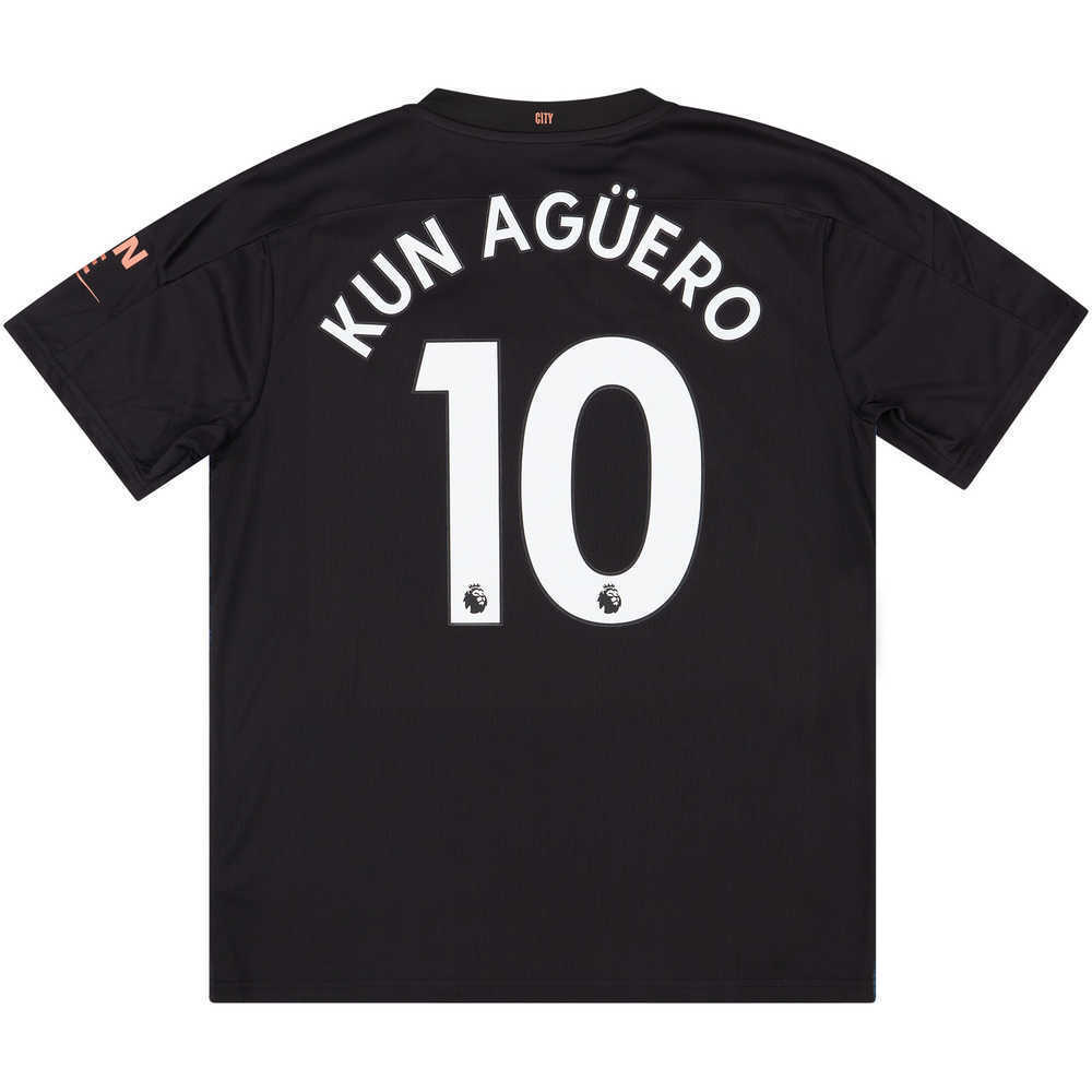2020-21 Manchester City Away Shirt Kun Agüero #10 *w/Tags* 