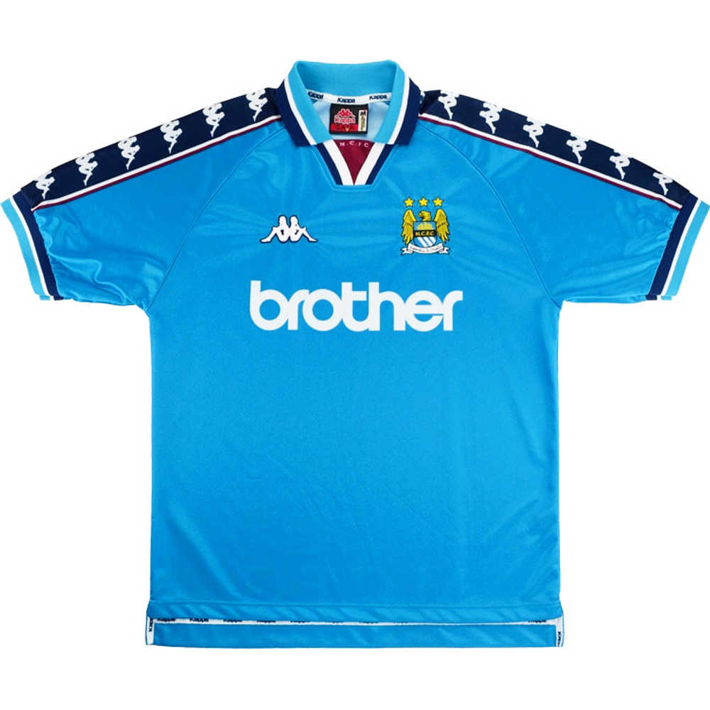 1997-99 Manchester City Home Shirt (Excellent) XL