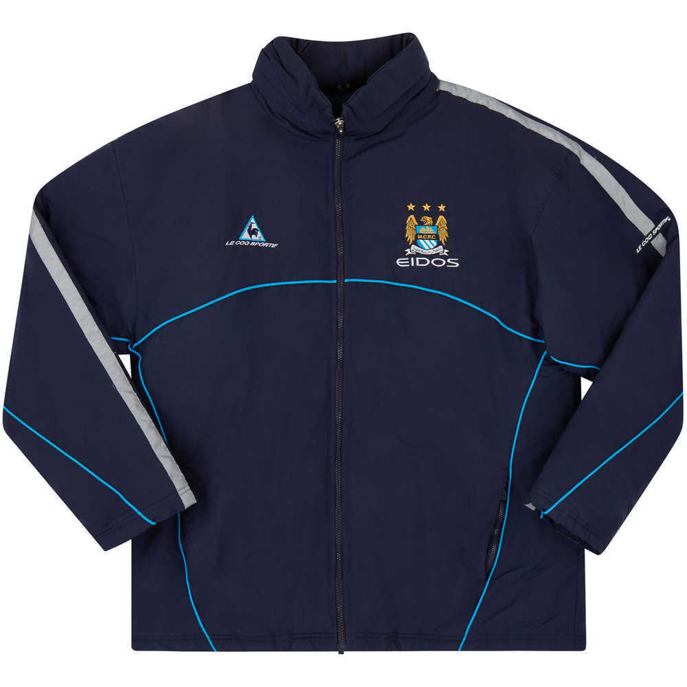 1999-01 Manchester City Le Coq Sportif Bench Coat (Excellent) XL