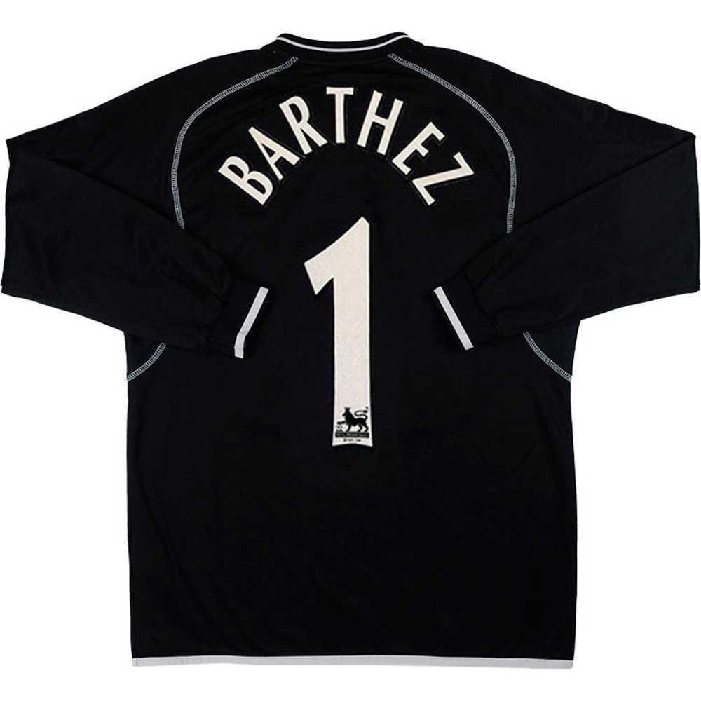 2000-02 Manchester United GK Shirt Barthez #1 (Very Good) M