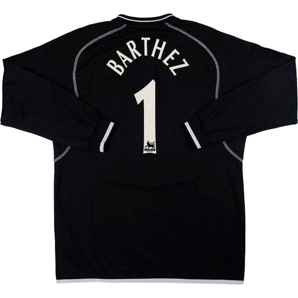 2000-02 Manchester United GK Shirt Barthez #1 (Excellent) L