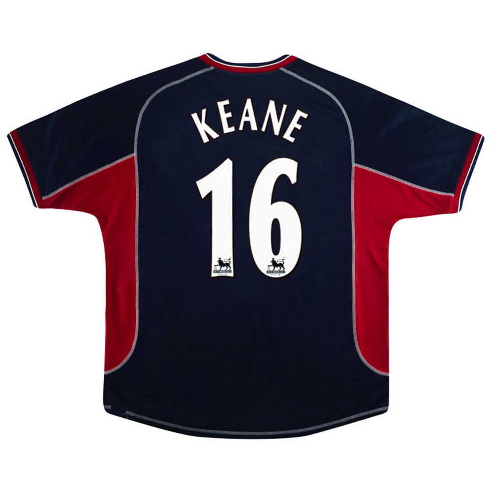 2000-01 Manchester United Third Shirt Keane #16 (Excellent) XL