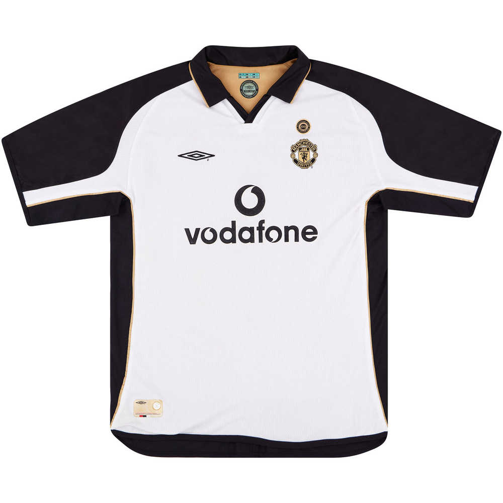 2001-02 Manchester United Centenary Away/Third Shirt (Good) XL