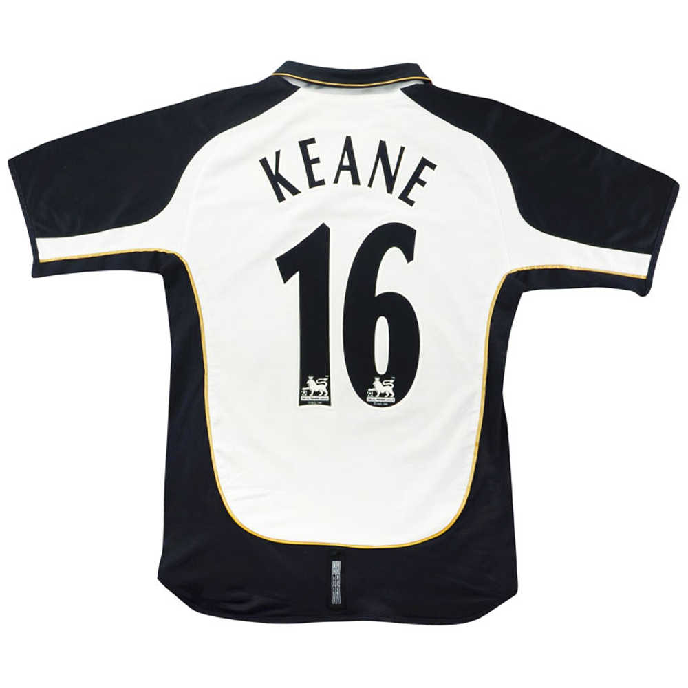2001-02 Manchester United Centenary Away/Third Shirt Keane #16 (Excellent) S