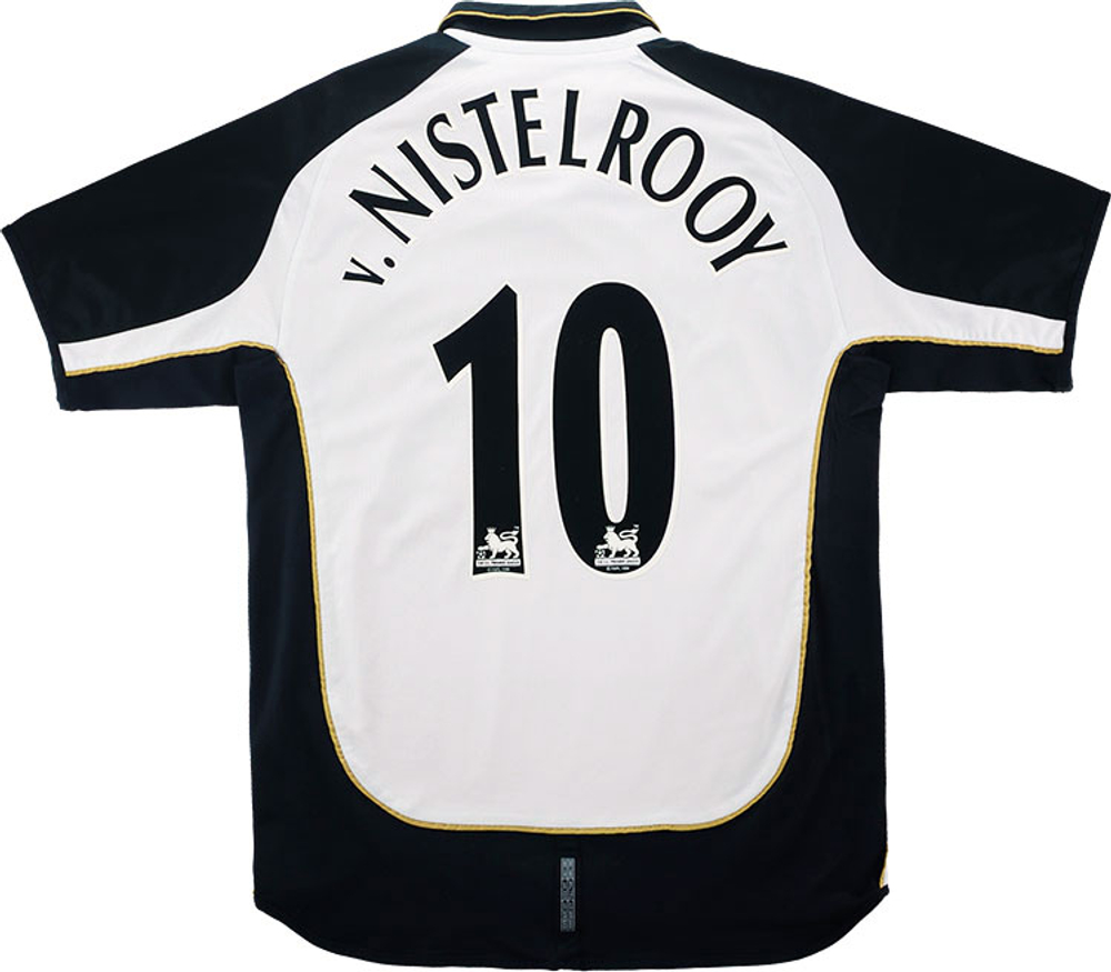 2001-02 Manchester United Centenary Away/Third Shirt v.Nistelrooy #10 (Excellent) L