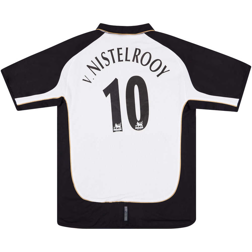 2001-02 Manchester United Centenary Away/Third Shirt v.Nistelrooy #10 (Very Good) M