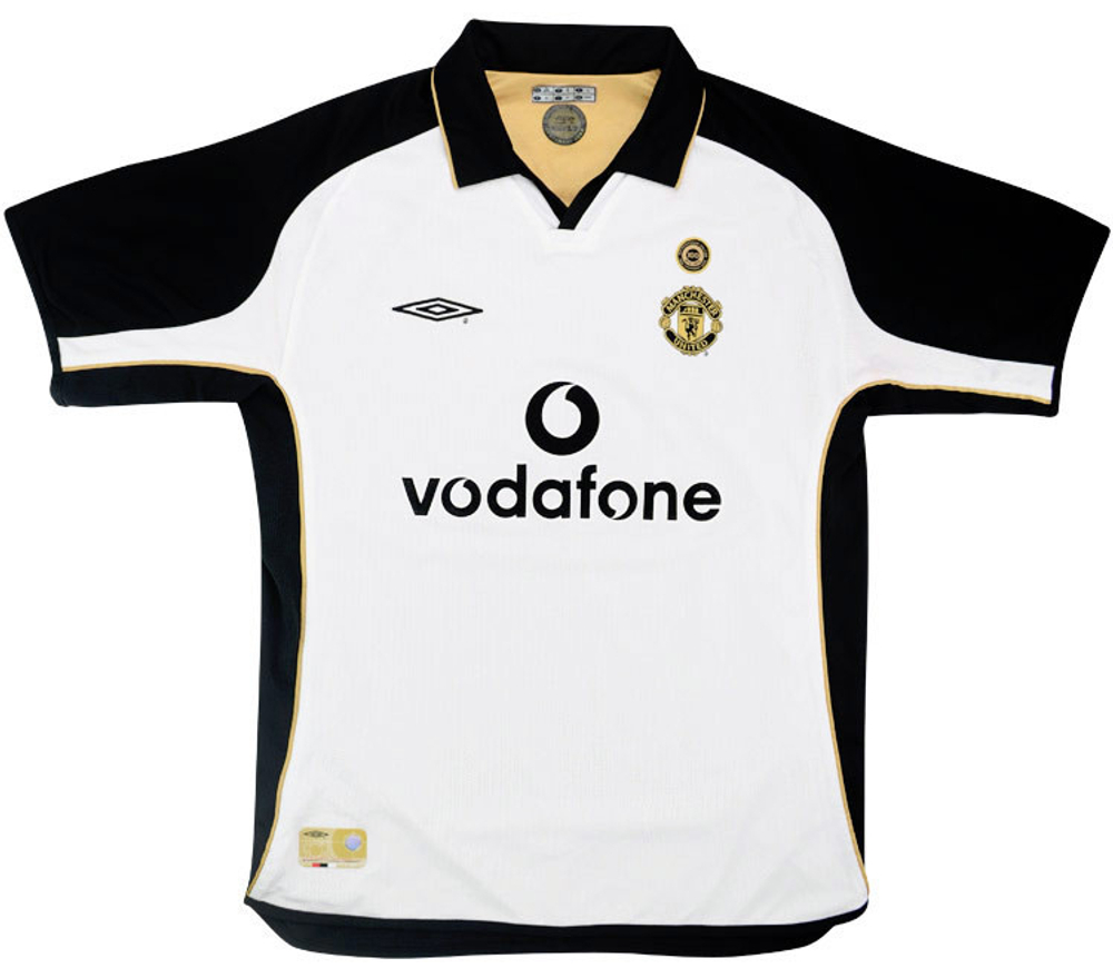 2001-02 Manchester United Centenary Away/Third Shirt Keane #16 (Excellent) S