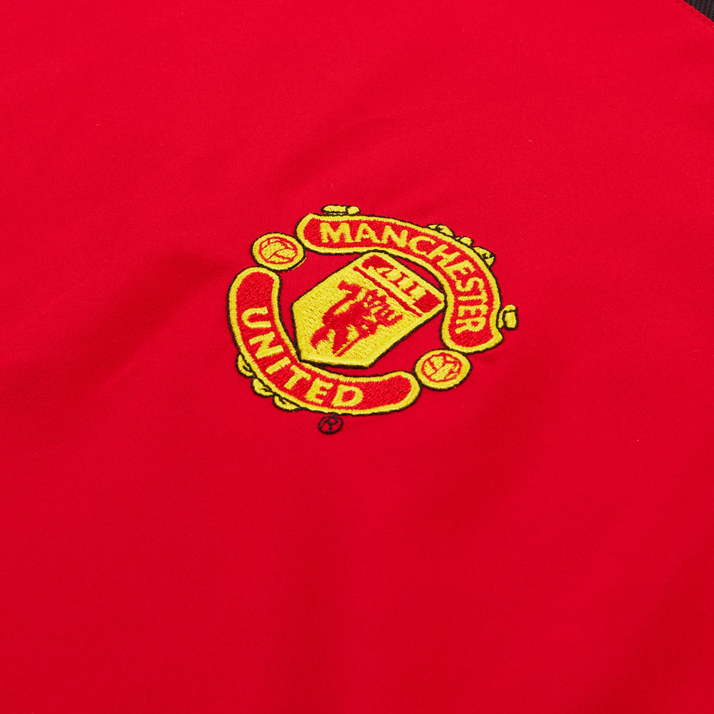 2002-04 Manchester United Home L/S Shirt Beckham #7 (Excellent) XL
