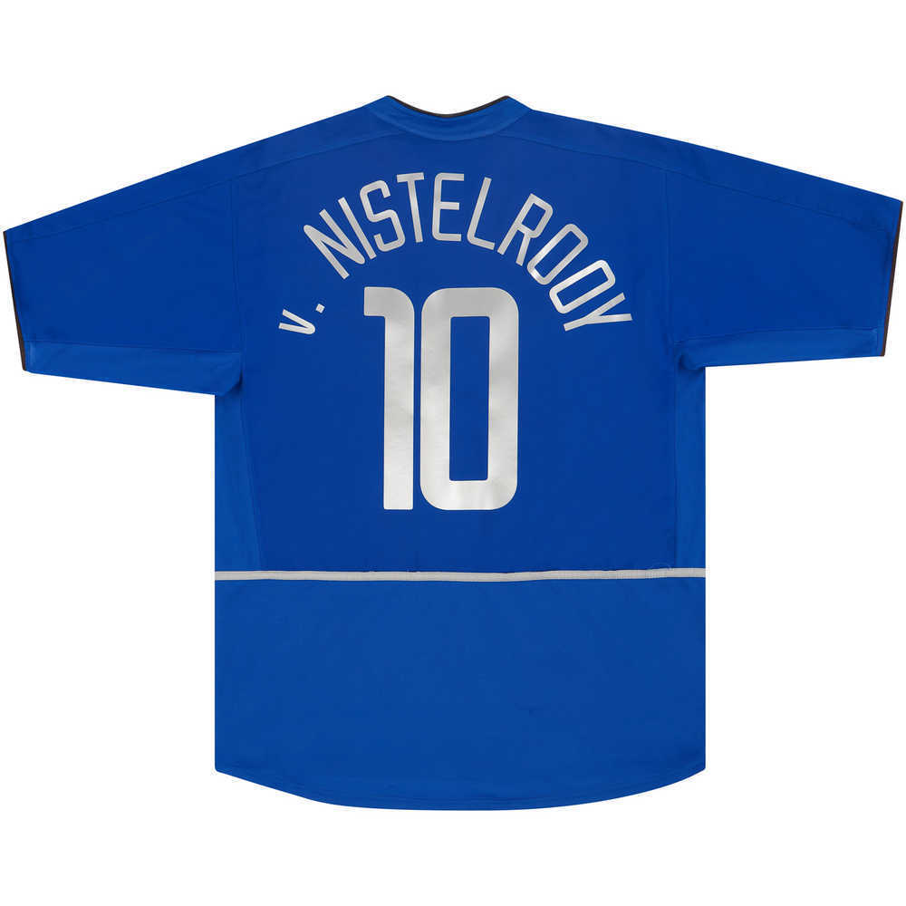 2002-03 Manchester United Third Shirt v.Nistelrooy #10 (Very Good) L