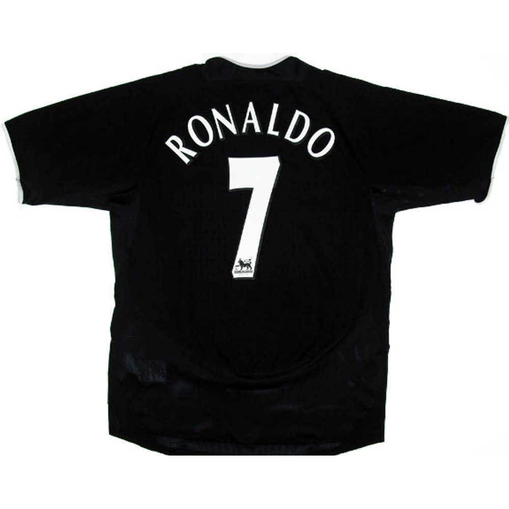 2003-05 Manchester United Away Shirt Ronaldo #7 (Excellent) XXL