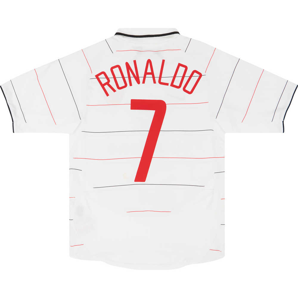2003-05 Manchester United Third Shirt Ronaldo #7 (Very Good) XL