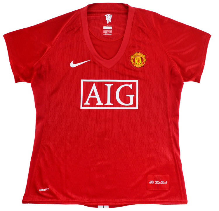 2007-09 Manchester United Home Shirt - 7/10 - Women's ()