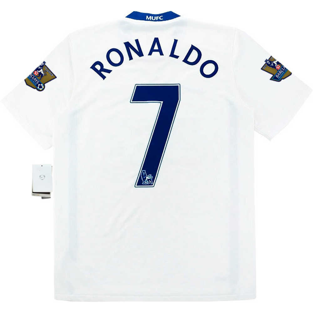 2008-09 Manchester United Away Shirt Ronaldo #7 *w/Tags* XXL