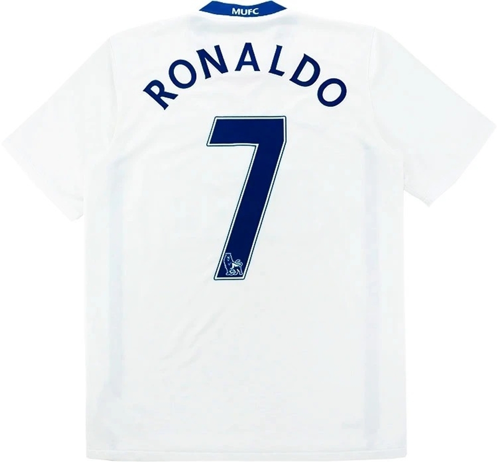 2008-09 Manchester United Away Shirt Ronaldo #7 (Very Good) L