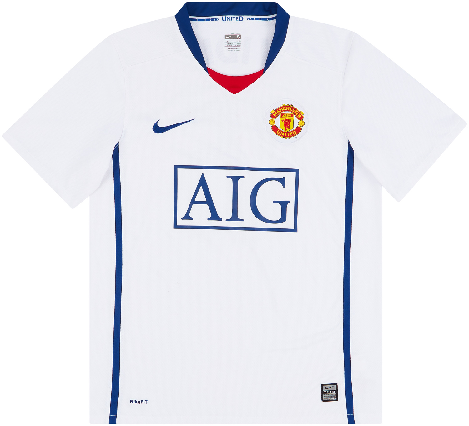 2008-10 Manchester United Away Shirt - 8/10 -
