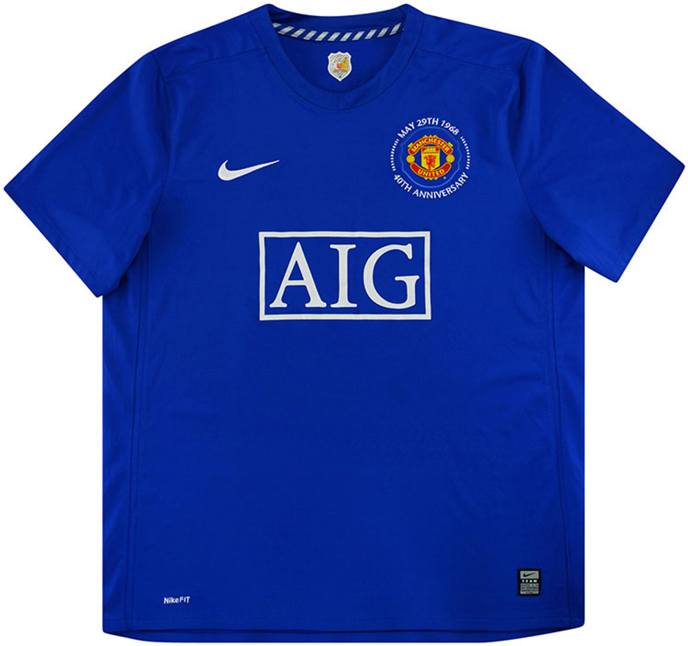 2008-09 Manchester United Third Shirt Ronaldo #7 (Excellent) XL