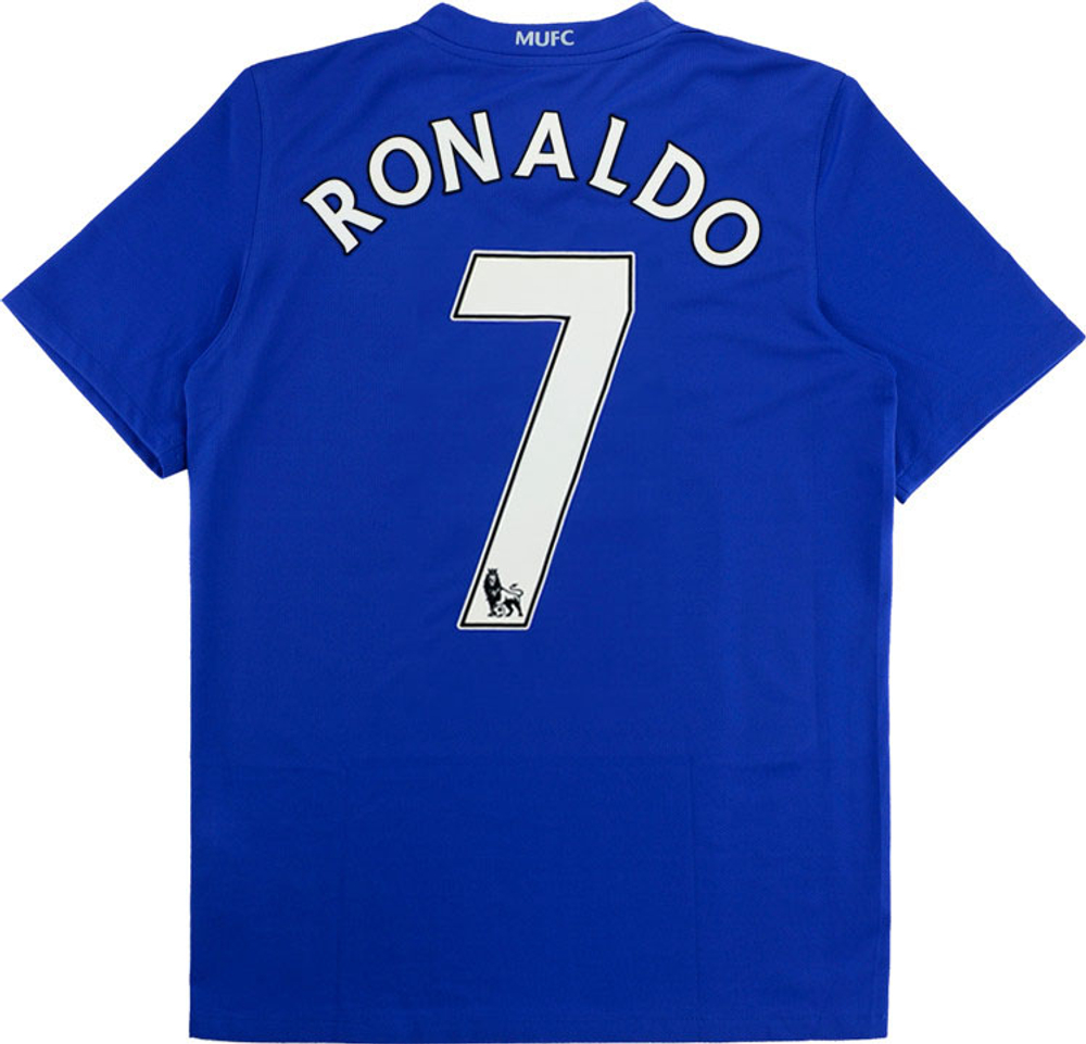2008-09 Manchester United Third Shirt Ronaldo #7 (Excellent) XL