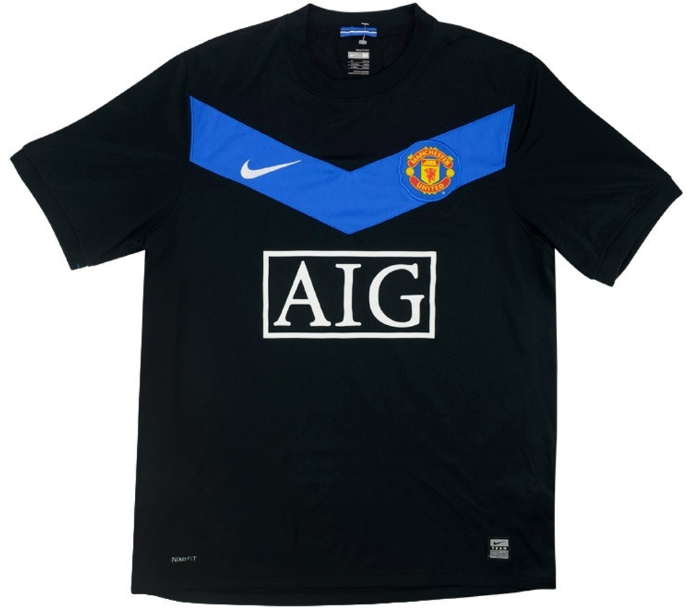 2009-10 Manchester United Away Shirt Scholes #18 (Very Good) L