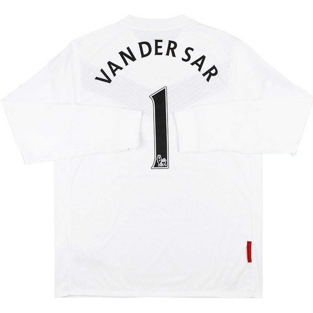 2009-10 Manchester United GK Shirt van der Sar #1 Excellent L
