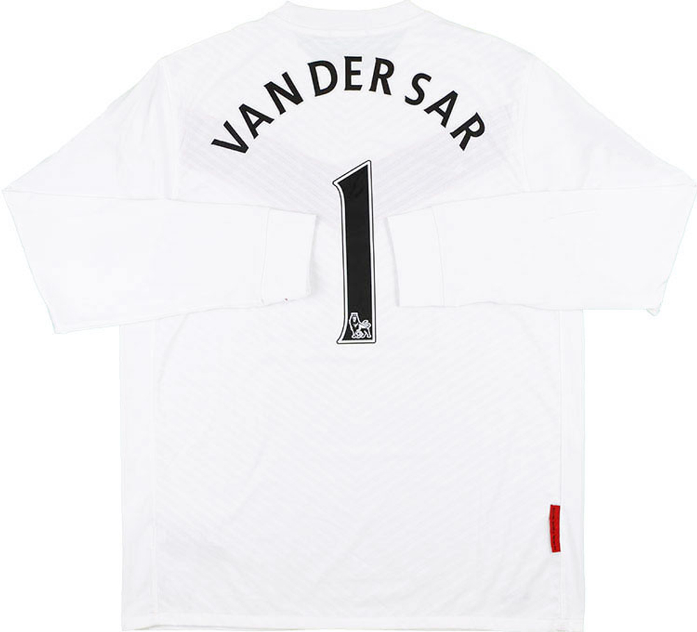 2009-10 Manchester United GK Shirt van der Sar #1 (Excellent) M