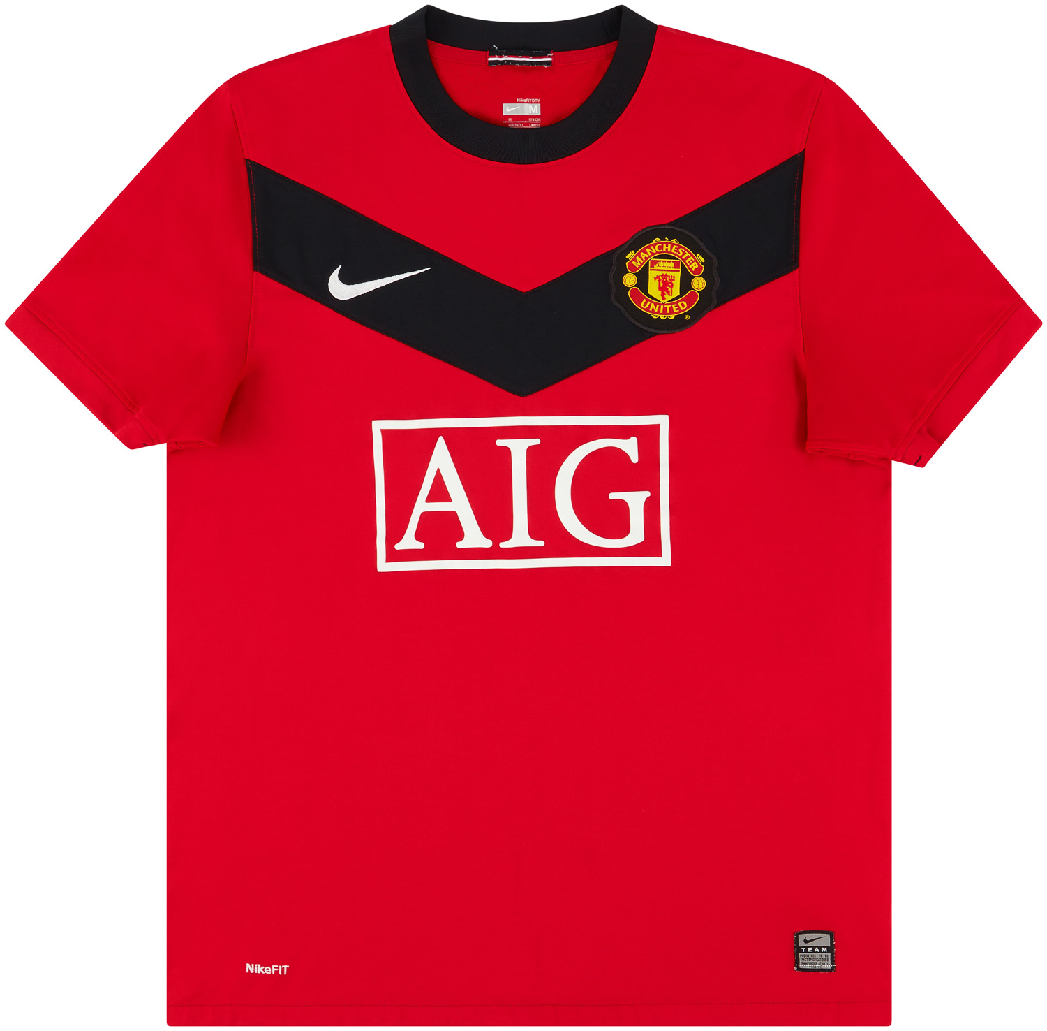 2009-10 Manchester United Home Shirt - 7/10 -