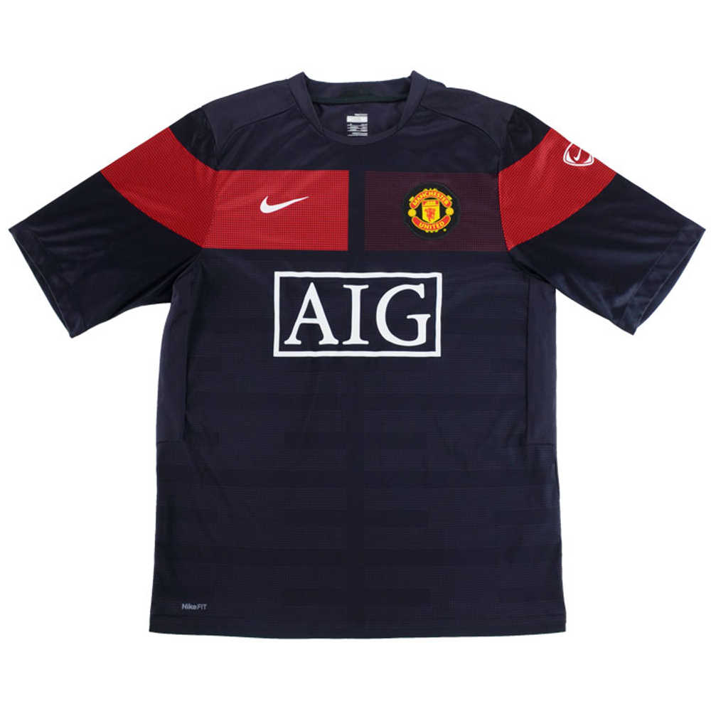 2009-10 Manchester United Nike Training Shirt (Excellent) L
