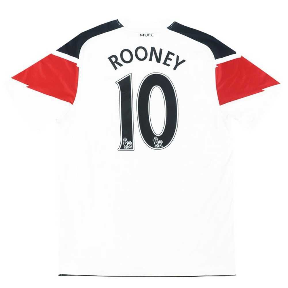 2010-12 Manchester United Away Shirt Rooney #10 (Very Good) M