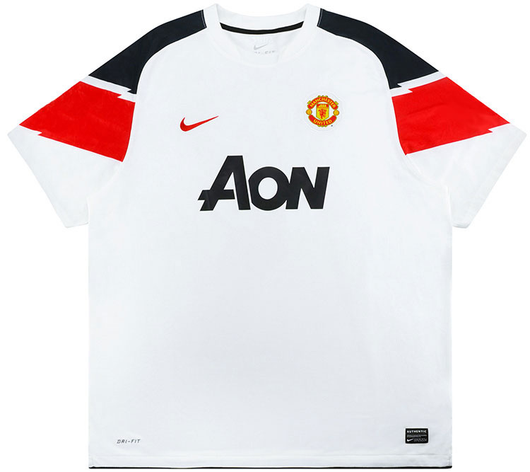 2010-12 Manchester United Away Shirt