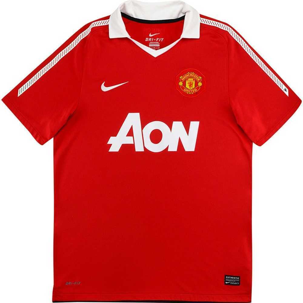 2010-11 Manchester United Home Shirt (Very Good) L