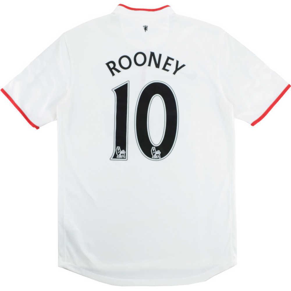 2012-14 Manchester United Away Shirt Rooney #10 (Excellent) M