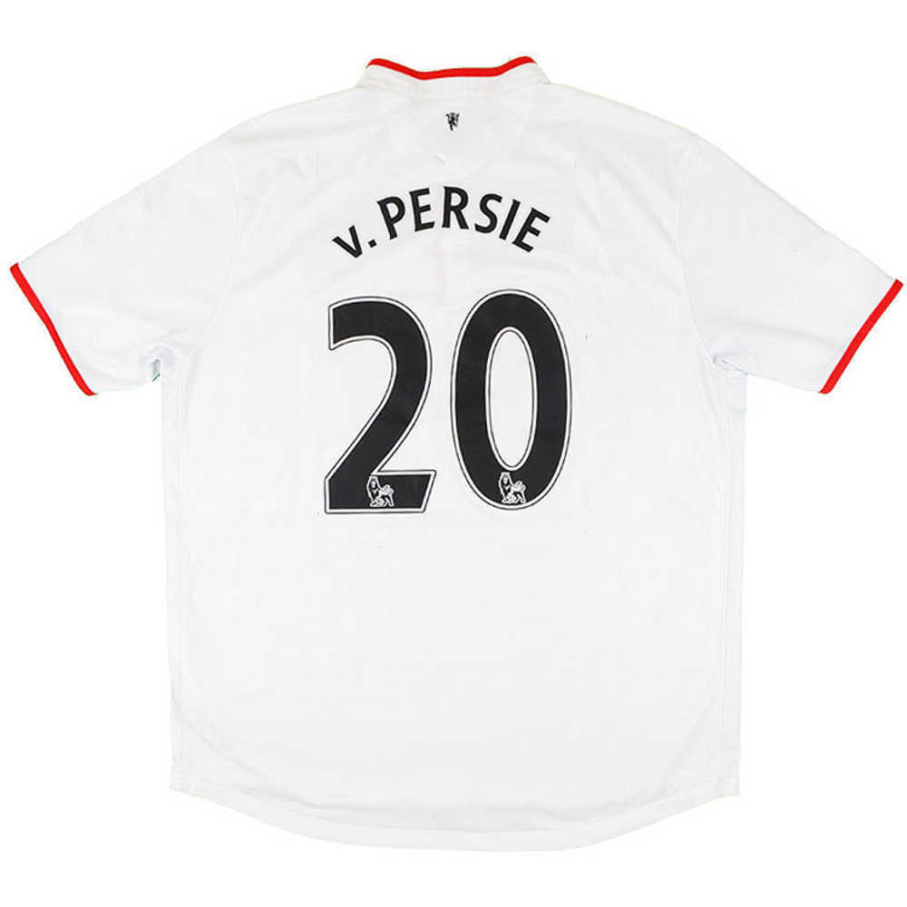 2012-14 Manchester United Away Shirt v.Persie #20 (Very Good) L