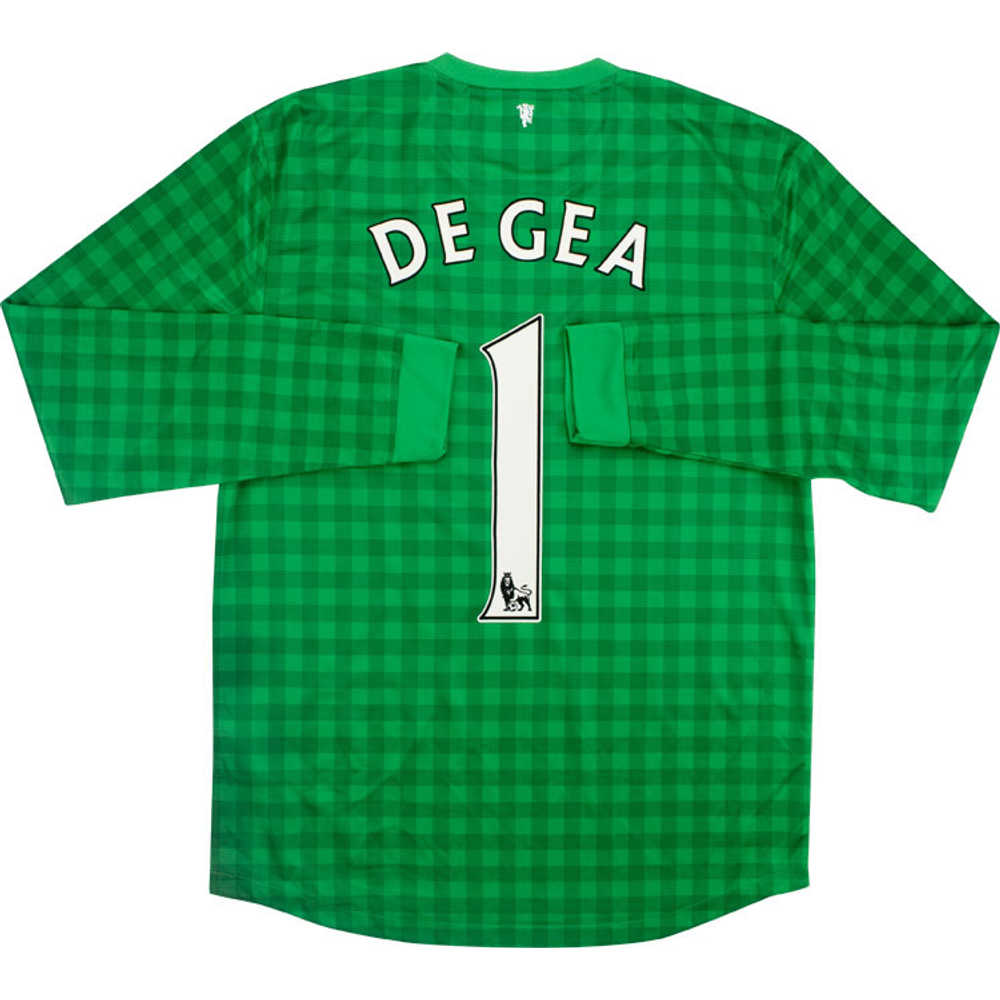 2012-13 Manchester United GK Away Shirt De Gea #1 (Very Good) L